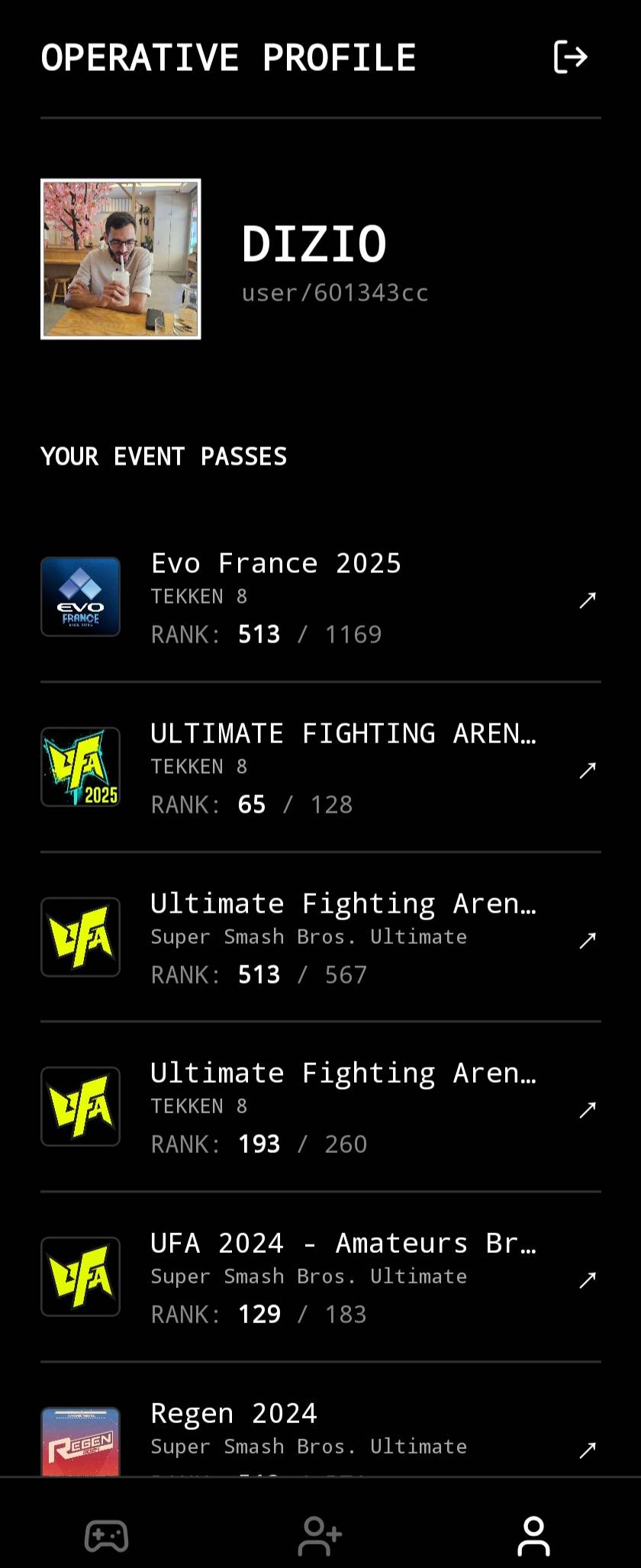 Pocket Bracket App Screen 1